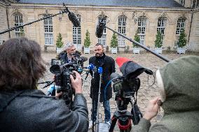 Agricultural Unions Meet French Prime Minister - Paris