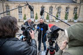 Agricultural Unions Meet French Prime Minister - Paris
