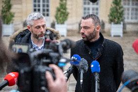 Agricultural Unions Meet French Prime Minister - Paris