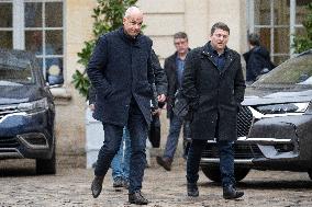 Agricultural Unions Meet French Prime Minister - Paris