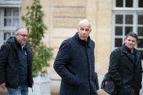 Agricultural Unions Meet French Prime Minister - Paris