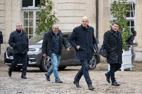 Agricultural Unions Meet French Prime Minister - Paris