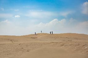 Rezaabad Desert in Semnan - Iran