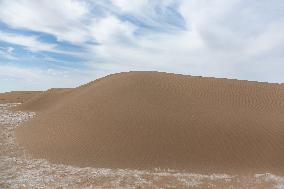 Rezaabad Desert in Semnan - Iran