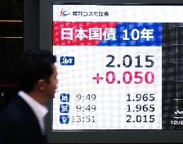 Benchmark bond yield hits 26-year high