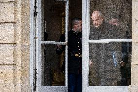 FNSEA President Arnaud Rousseau at the Hotel Matignon - Paris