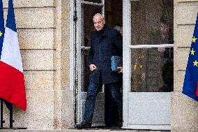 FNSEA President Arnaud Rousseau at the Hotel Matignon - Paris