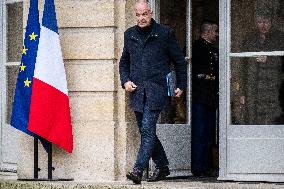 FNSEA President Arnaud Rousseau at the Hotel Matignon - Paris