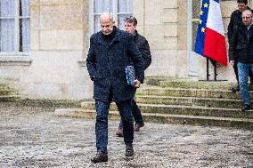 FNSEA President Arnaud Rousseau at the Hotel Matignon - Paris