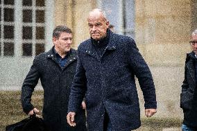 FNSEA President Arnaud Rousseau at the Hotel Matignon - Paris