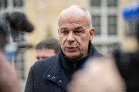 FNSEA President Arnaud Rousseau at the Hotel Matignon - Paris