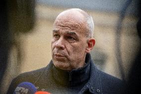 FNSEA President Arnaud Rousseau at the Hotel Matignon - Paris