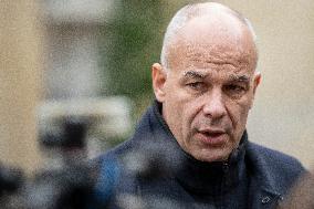 FNSEA President Arnaud Rousseau at the Hotel Matignon - Paris