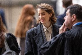 Christophe Ruggia On Trial For Sexual Assault Against Adele Haenel - Paris