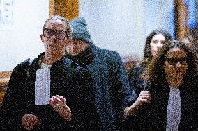 Christophe Ruggia On Trial For Sexual Assault Against Adele Haenel - Paris