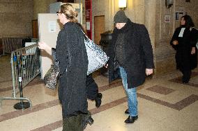 Christophe Ruggia On Trial For Sexual Assault Against Adele Haenel - Paris