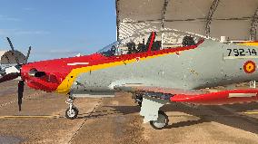Princess Leonor Piloting A Plane - San Javier