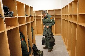 Princess Leonor Piloting A Plane - San Javier