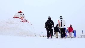 Qilian Mountain Ski Resort in Kangle Grassland