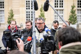 Rural Coordination President at the Hotel Matignon - Paris