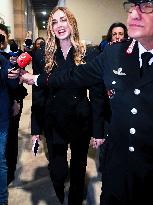 Chiara Ferragni in Court for the Pandoro Gate Trial - Milan
