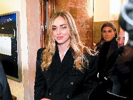 Chiara Ferragni in Court for the Pandoro Gate Trial - Milan