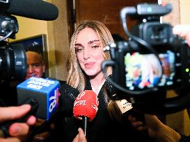 Chiara Ferragni in Court for the Pandoro Gate Trial - Milan