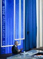 Putin's Annual Year End Press Conference - Moscow
