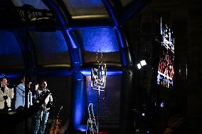 Pro-Israel Demonstration Held in Central Amsterdam