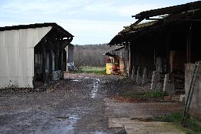 French Minister of Agriculture Visits A Farm - Yvelines