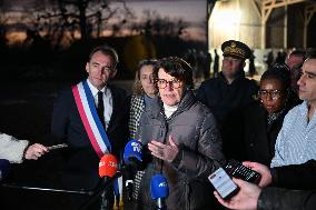 French Minister of Agriculture Visits A Farm - Yvelines