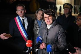 French Minister of Agriculture Visits A Farm - Yvelines