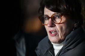 French Minister of Agriculture Visits A Farm - Yvelines