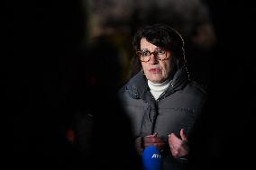 French Minister of Agriculture Visits A Farm - Yvelines