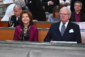 SWEDEN ROYALS ANNIVERSARY CONCERT THE CHURCH OF FINLAND