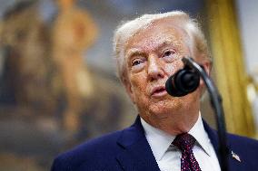 President Trump delivers remarks on lowering the prices of drugs and pharmaceuticals