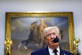 President Trump delivers remarks on lowering the prices of drugs and pharmaceuticals