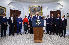 President Trump delivers remarks on lowering the prices of drugs and pharmaceuticals