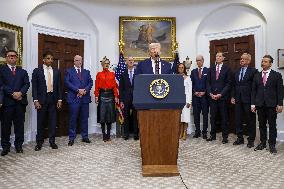 President Trump delivers remarks on lowering the prices of drugs and pharmaceuticals