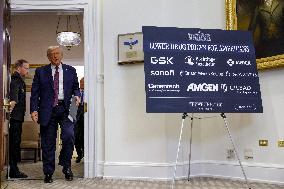 President Trump delivers remarks on lowering the prices of drugs and pharmaceuticals