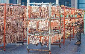 Cured Meat Manufacturing in Anqing