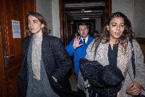 Christophe Ruggia On Trial For Sexual Assault Against Adele Haenel - Paris