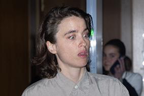 Christophe Ruggia On Trial For Sexual Assault Against Adele Haenel - Paris