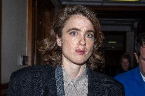 Christophe Ruggia On Trial For Sexual Assault Against Adele Haenel - Paris