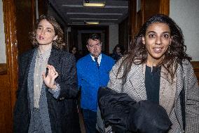 Christophe Ruggia On Trial For Sexual Assault Against Adele Haenel - Paris