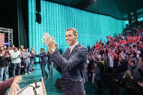 PSOE Campaign Closing Event In Villanueva de la Serena - Spain