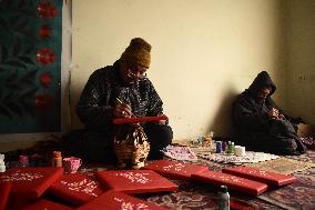 Production of Paper Mache Christmas Ornaments - India