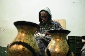 Production of Paper Mache Christmas Ornaments - India