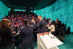 PSOE Campaign Closing Event In Villanueva de la Serena - Spain