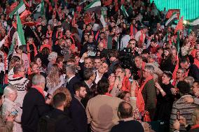 PSOE Campaign Closing Event In Villanueva de la Serena - Spain